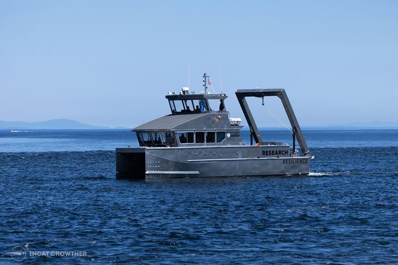 RV Resilience - 15-metre hybrid catamaran research vessel photo copyright Incat Crowther taken at  and featuring the Power Cat class