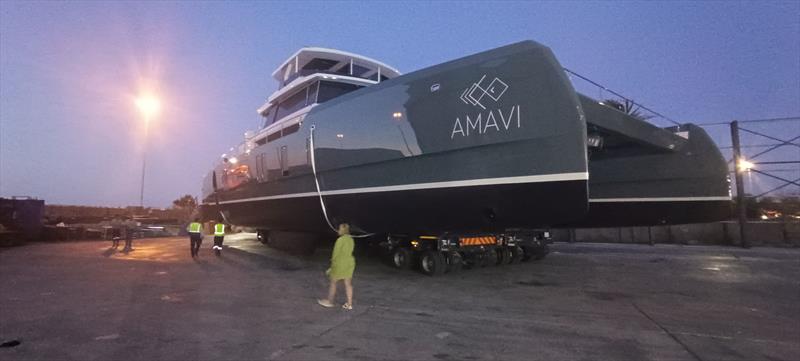 Launch of the Two Oceans 870 Power Catamaran Amavi photo copyright Two Oceans taken at  and featuring the Power Cat class