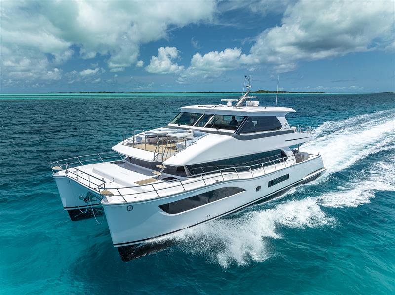 Horizon PC68-Exterior(Sistership) photo copyright Horizon Yachts taken at  and featuring the Power Cat class