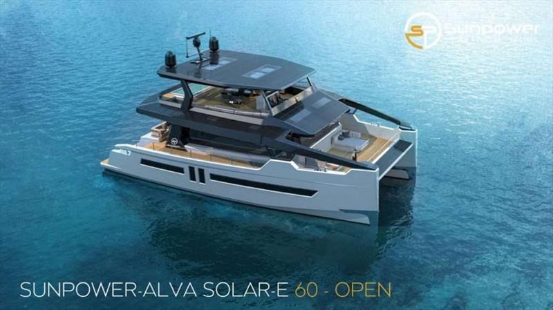 Sunpower-Alva Solar-E 60 - Open photo copyright Sunpower Yachts International taken at  and featuring the Power Cat class