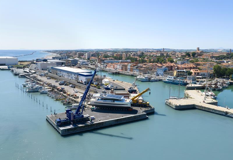 SY80 catamaran photo copyright Guerrieri Visual taken at  and featuring the Power Cat class