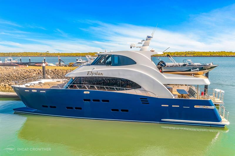 Elysian photo copyright Matthew Daniels, Right Image Photography taken at  and featuring the Power Cat class