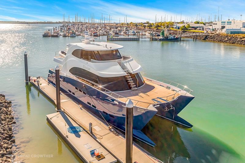 Elysian photo copyright Matthew Daniels, Right Image Photography taken at  and featuring the Power Cat class