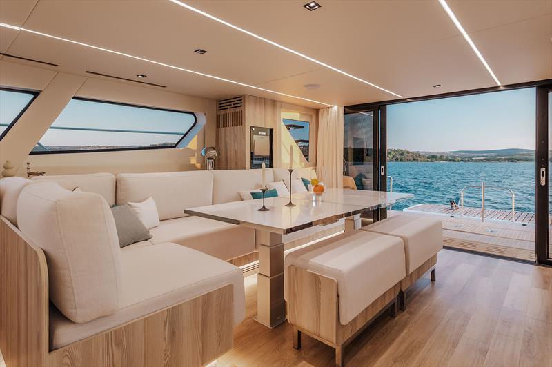 Kaloyan Radulov launches the OMAYA 50 at Cannes Yachting Festival 2025 photo copyright Omaya Yachts taken at  and featuring the Power Cat class