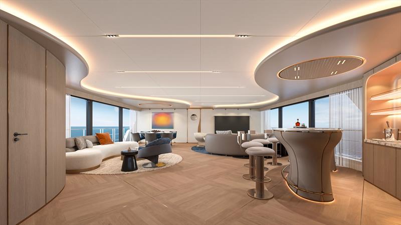 CLC115 - Salon - photo © CL Yachts