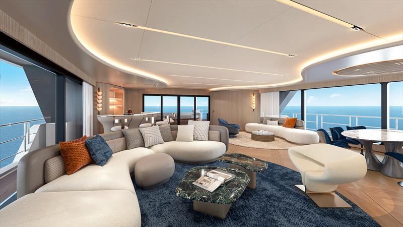 CLC115 - Salon - photo © CL Yachts