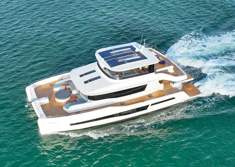 At steam with the GranOcean W72 - photo © GranOcean