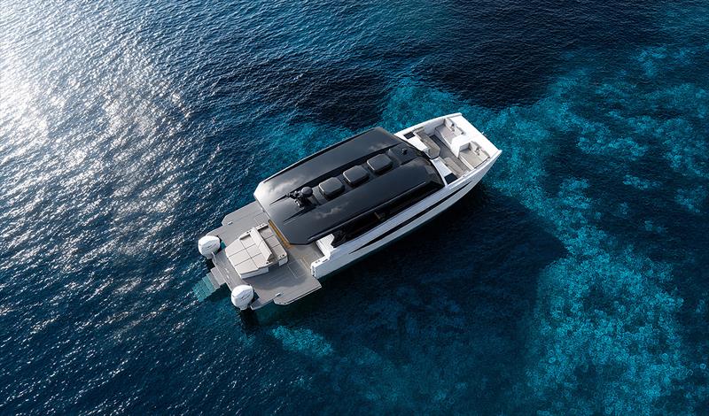 SilverCat 47 Top View - photo © SilverCat