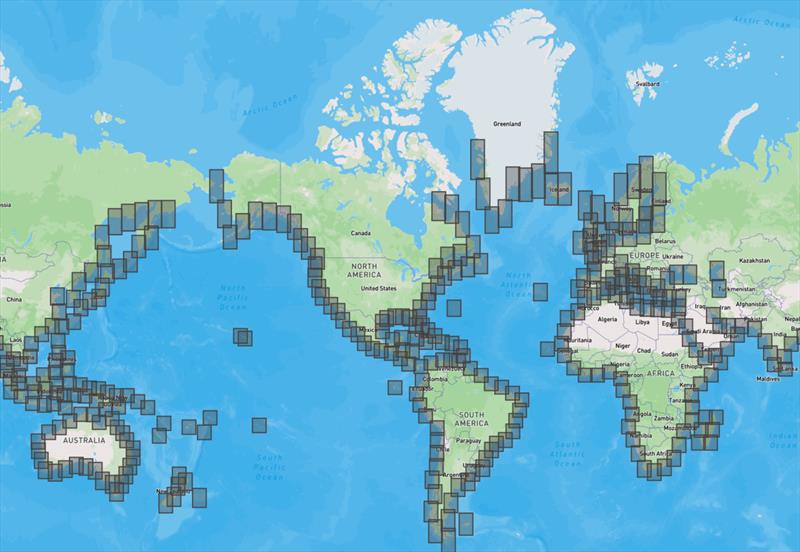 Coastlines - PredictCurrent - high-resolution tidal currents model - photo © Predictwind