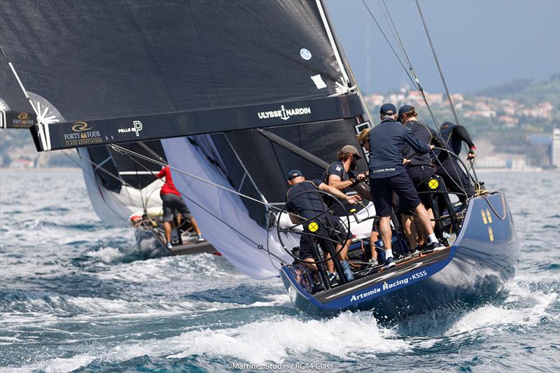 Artemis Racing - 2018 RC44 Portorož Cup - Day 4 - photo © Nico Martinez / www.MartinezStudio.es