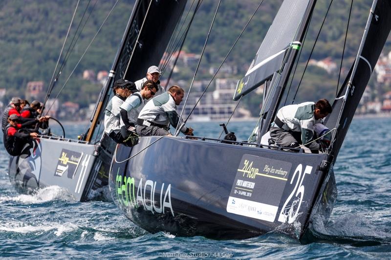 Team Aqua for top scoring boat today - photo © Martinez Studio / RC44 Class