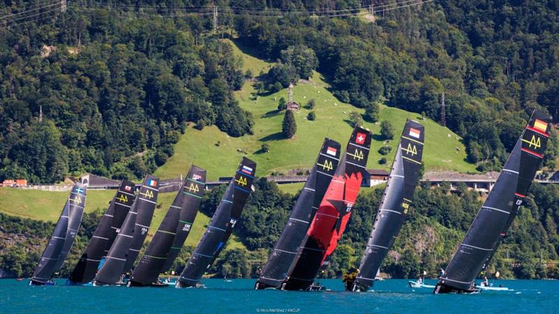 44Cup World Championship in Brunnen, Switzerland photo copyright Nico Martinez / 44Cup taken at  and featuring the RC44 class