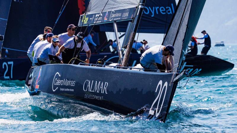 Making steps forward - Daniel Calero's Calero Sailing Team - 44Cup World Championship 2024 photo copyright Nico Martinez / 44Cup taken at  and featuring the RC44 class