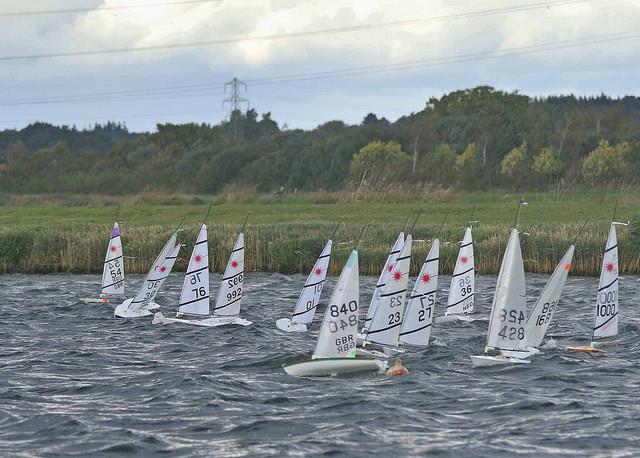 Port flyer during the RC Laser Nationals at Poole - photo © Mike Millard