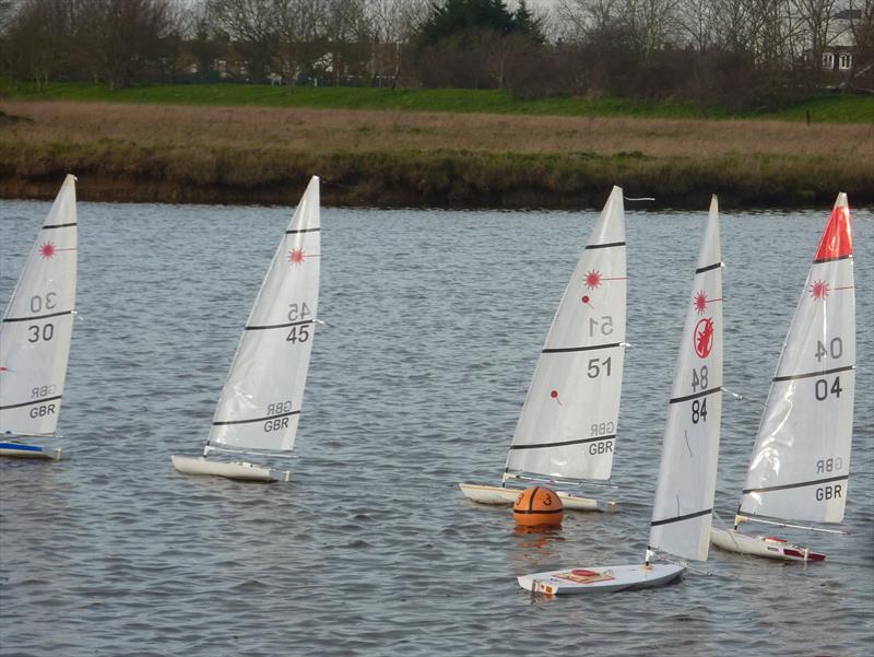 Medway RC Laser Club Winter Series week 6 - photo © Fiona Blair