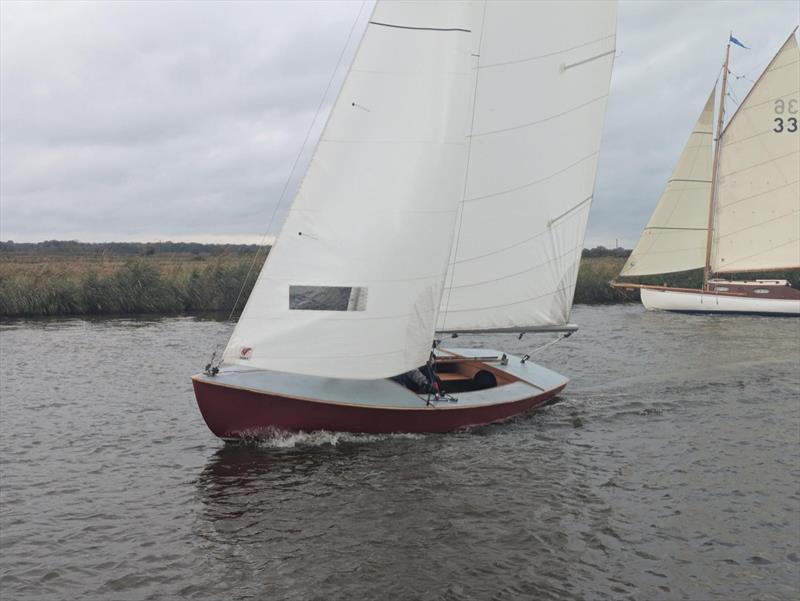 Horning Sailing Club Autumn Passage Race photo copyright Liz Goodyear taken at Horning Sailing Club and featuring the Reedling class