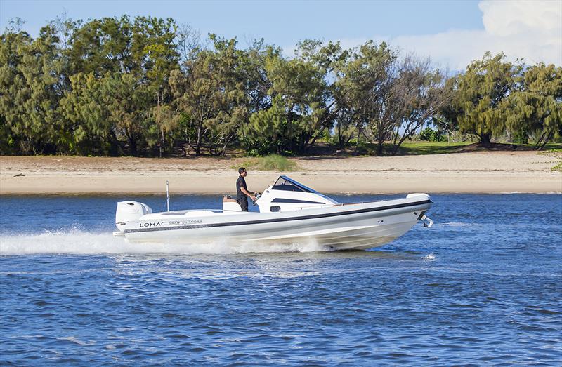 Safe, stylish, and swift - Lomac Granturismo 8.5 photo copyright John Curnow taken at  and featuring the RIB class