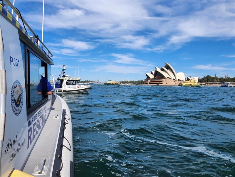 Marine Rescue NSW crews in Greater Sydney had their busiest year on record in 2024 - photo © Marine Rescue NSW