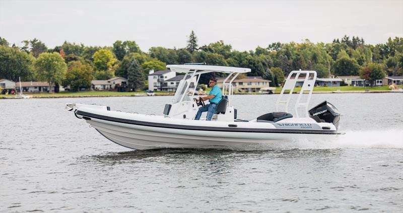 Highfield Escape 750 in Cadillac, Michigan - photo © Highfield Boats