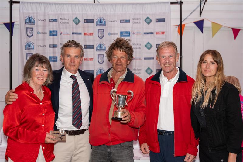 Stephen Herring, Mel Lewis, David Harris and Ralph Herring won the RBOD Trophy Day race during Burnham Week 2025 - photo © Petru Balau Sports Photography / sports.hub47.com