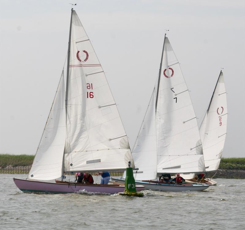 Royal Burnham Yacht Club Whitsun Regatta photo copyright David Osborne taken at Royal Burnham Yacht Club and featuring the Royal Corinthian One Design class