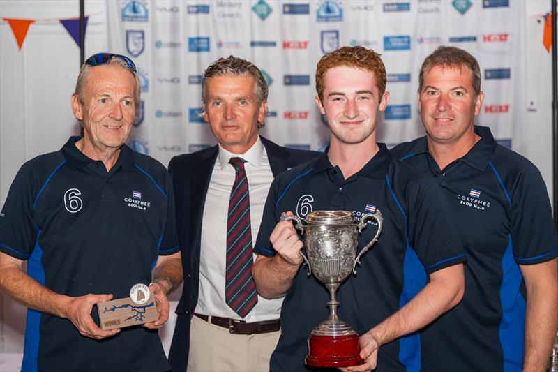 Coryphee, helmed by Paul Buckley and crewed by Donald MacNeil and Luca Winfield won the RCOD Trophy Day race during Burnham Week 2025 - photo © Petru Balau Sports Photography / sports.hub47.com