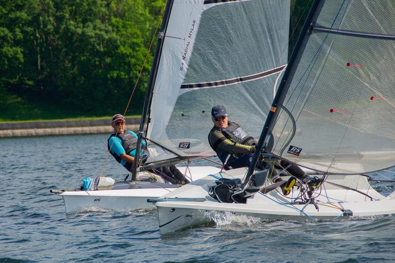 Early Summer Series of Sunday races is providing great racing at Llandegfedd photo copyright Phil Hewitt taken at Llandegfedd Sailing Club and featuring the RS100 class