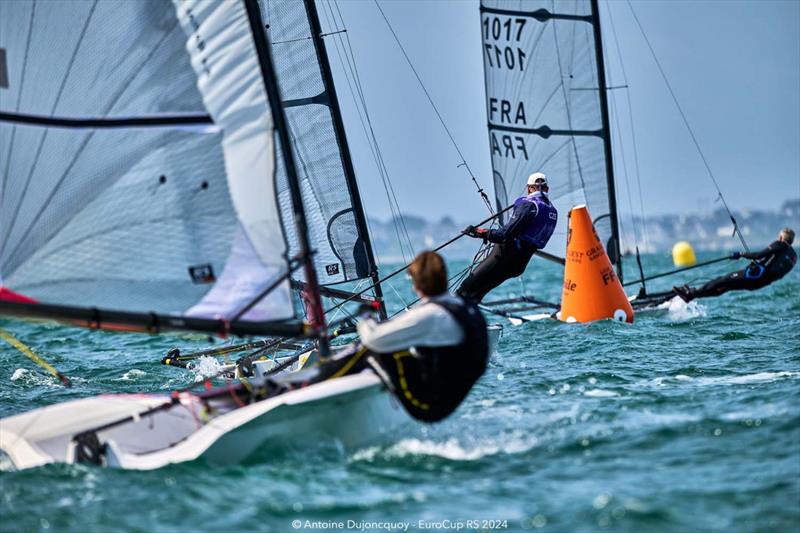 RS100 EuroCup photo copyright Antoine Dujoncquoy taken at Yacht Club de Carnac and featuring the RS100 class