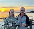 Duncan and Lorna Glen - RS200 South West 'Ugly' Tour winners © RS UK Class Associations