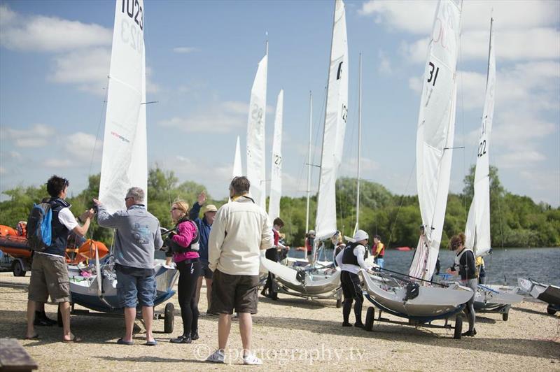 RS200 Ladies Day at Burghfield photo copyright Alex Irwin / www.sportography.tv taken at Burghfield Sailing Club and featuring the RS200 class