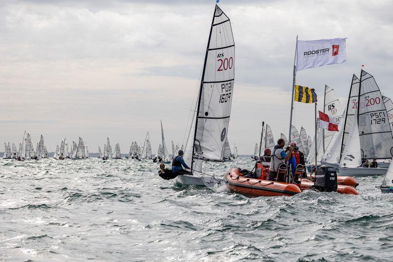 Noble Marine Rooster RS200 National Championships at Hayling Island -Day 1 - photo © Phil Jackson / Digital Sailing