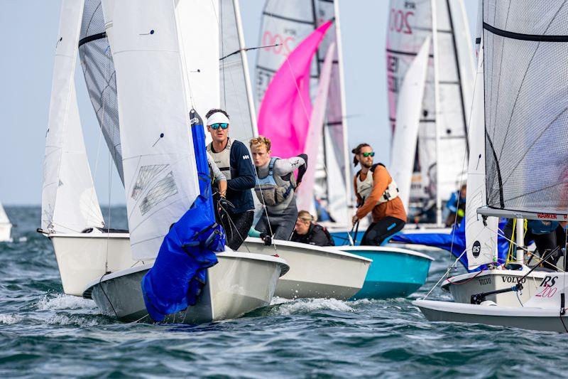 Noble Marine Rooster RS200 National Championships at Hayling Island -Day 1 photo copyright Phil Jackson / Digital Sailing taken at Hayling Island Sailing Club and featuring the RS200 class