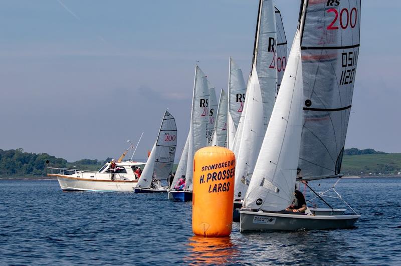 Harken One Design Regatta at Largs photo copyright Glenn Andrews taken at Largs Sailing Club and featuring the RS200 class