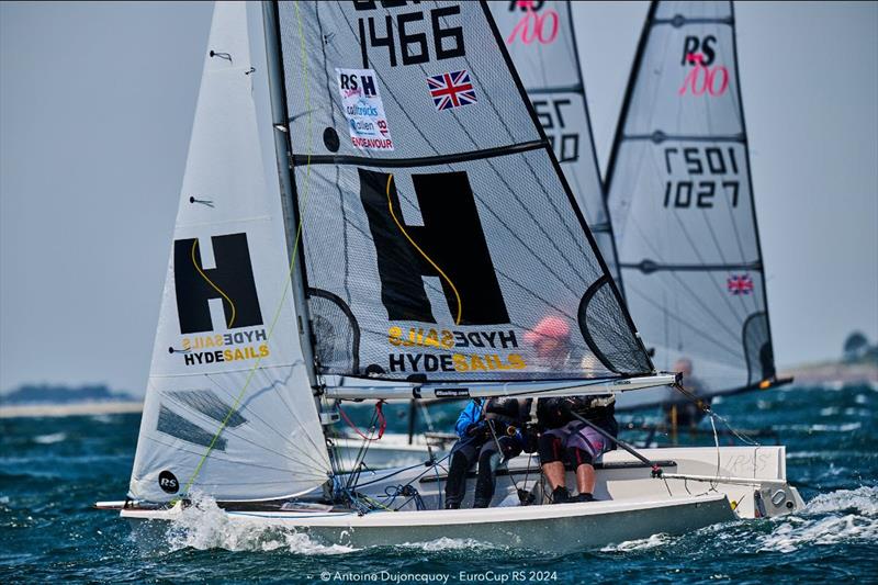 RS Eurocup in Carnac Day 1 photo copyright Antoine Dujoncquoy / YCC taken at Yacht Club de Carnac and featuring the RS200 class