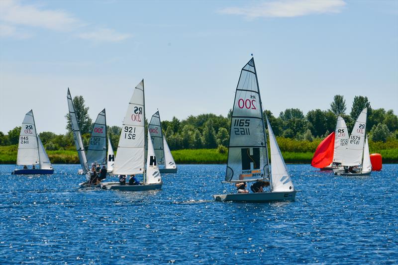 West Country Boat Repairs RS200 SW Ugly Tour at Bowmoor Sailing Club - photo © David Fewings