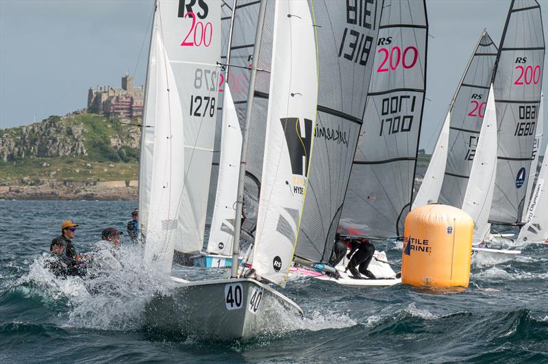 Noble Marlow Ropes RS200 Nationals at Mount's Bay Day 5 photo copyright Lee Whitehead / www.photolounge.co.uk taken at Mount's Bay Sailing Club, England and featuring the RS200 class