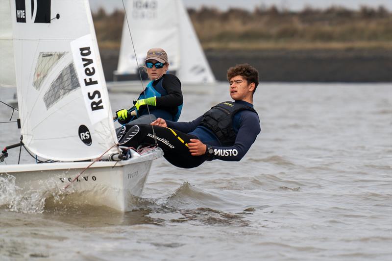 Arwen Fflur and Matthew Rayner, second overall - Sailing Chandlery RS200 EaSEA Tour at Royal Corinthian YC, Burnham photo copyright Petru Balau Sports Photography / sports.hub47.com taken at Royal Corinthian Yacht Club, Burnham and featuring the RS200 class