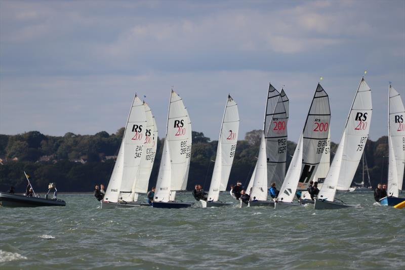 Netley SC RS200 Club Championship photo copyright Mark Cockrill taken at Netley Sailing Club and featuring the RS200 class