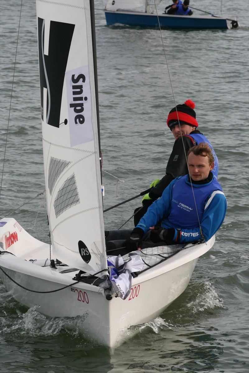 63rd Endeavour Trophy: Joseph Warwicker and Matthew Wolstenholme winners of today's final race photo copyright Sue Pelling taken at Royal Corinthian Yacht Club, Burnham and featuring the RS200 class