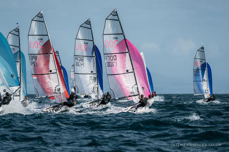 Noble Marine RS200 Nationals at South Caernarvonshire YC day 1 - photo © Outwest Images