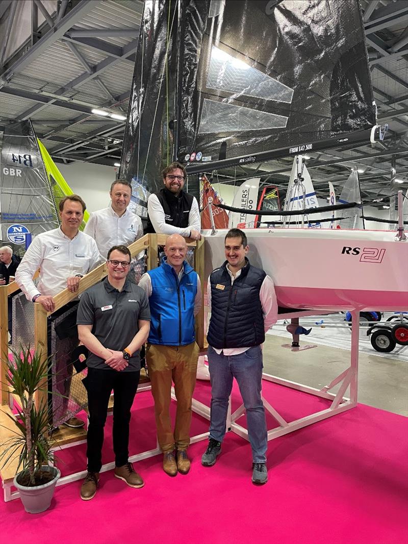 A new Scottish RS21 Youth Team for 2023 photo copyright Haven Knox-Johnston taken at RYA Dinghy Show and featuring the RS21 class