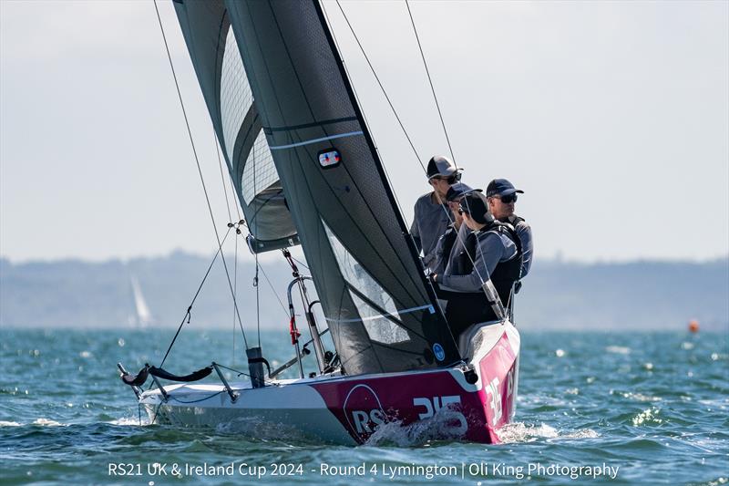 RS21 Cup Round 4 in Lymington photo copyright Oli King Photography taken at Lymington Town Sailing Club and featuring the RS21 class