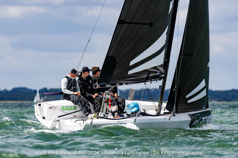 RS21 Cup Round 4 in Lymington photo copyright Oli King Photography taken at Lymington Town Sailing Club and featuring the RS21 class