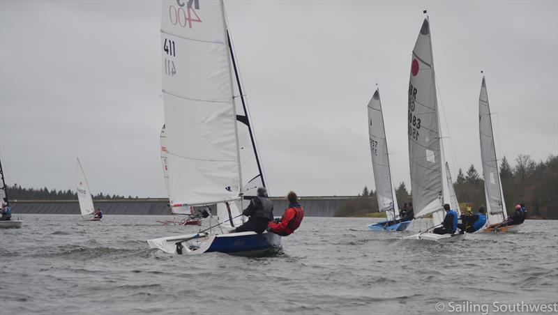 Exe Sails Roadford Rocket photo copyright Sailing Southwest taken at Roadford Lake Sailing Club and featuring the RS400 class