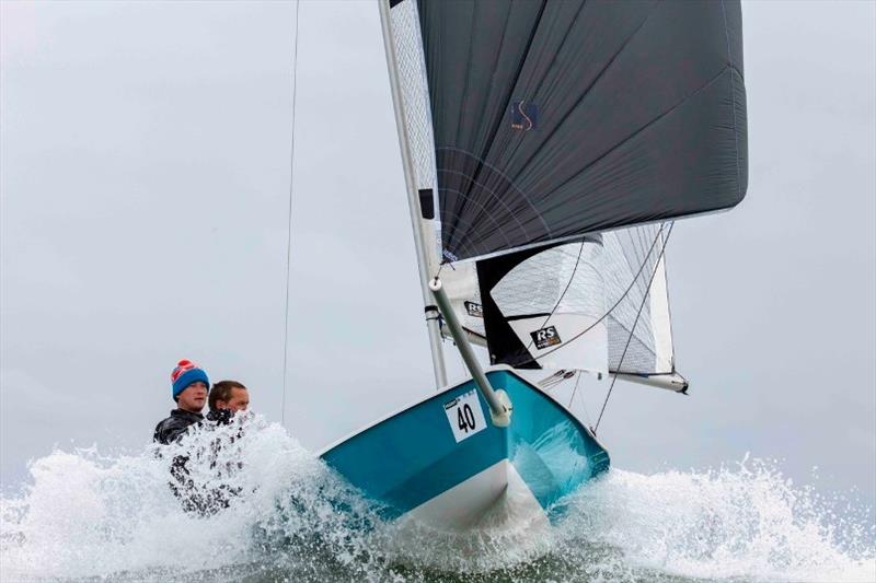 Alex Knight and Rob Higgins - Noble Marine TridentUK RS400 National Championship - photo © Tim Olin / www.olinphoto.co.uk