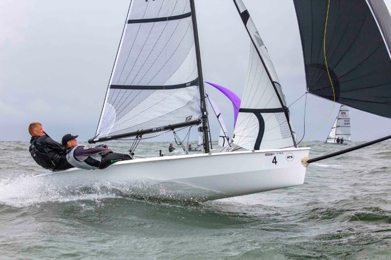 Hamish Gledhill and Ross Southwell - Noble Marine TridentUK RS400 National Championship photo copyright Tim Olin / www.olinphoto.co.uk taken at South Shields Sailing Club and featuring the RS400 class