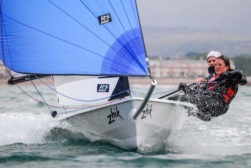 Nick Craig and Fiona Clark win the RS400 National Championships 2011 - photo © Tom Gruitt / www.tom-gruitt.co.uk