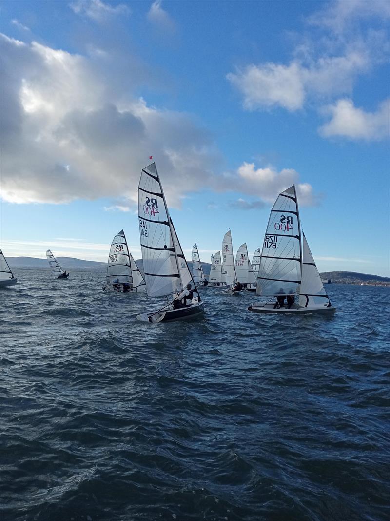 Rockshore / Bosun Bobs RS400 Winter Series at RNIYC day 4 photo copyright Gerry Reid taken at Royal North of Ireland Yacht Club and featuring the RS400 class