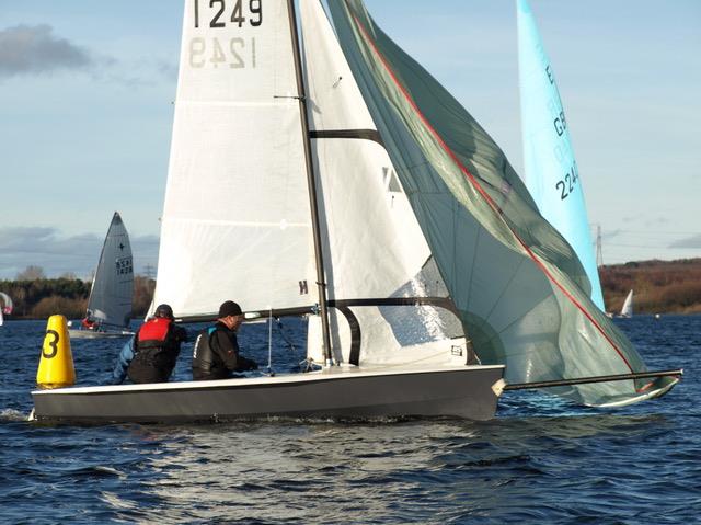 Chase Sailing Club Polar Pursuit Race 2023 photo copyright Dave Watkins taken at Chase Sailing Club and featuring the RS400 class