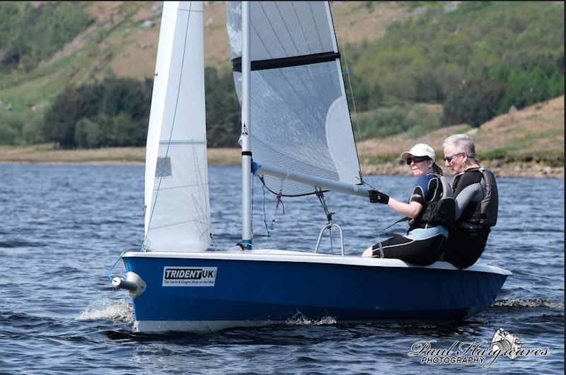 Keith and Hannah Escritt - TridentUK RS400 Northern Tour at Yorkshire Dales photo copyright Paul Hargreaves Photography taken at Yorkshire Dales Sailing Club and featuring the RS400 class